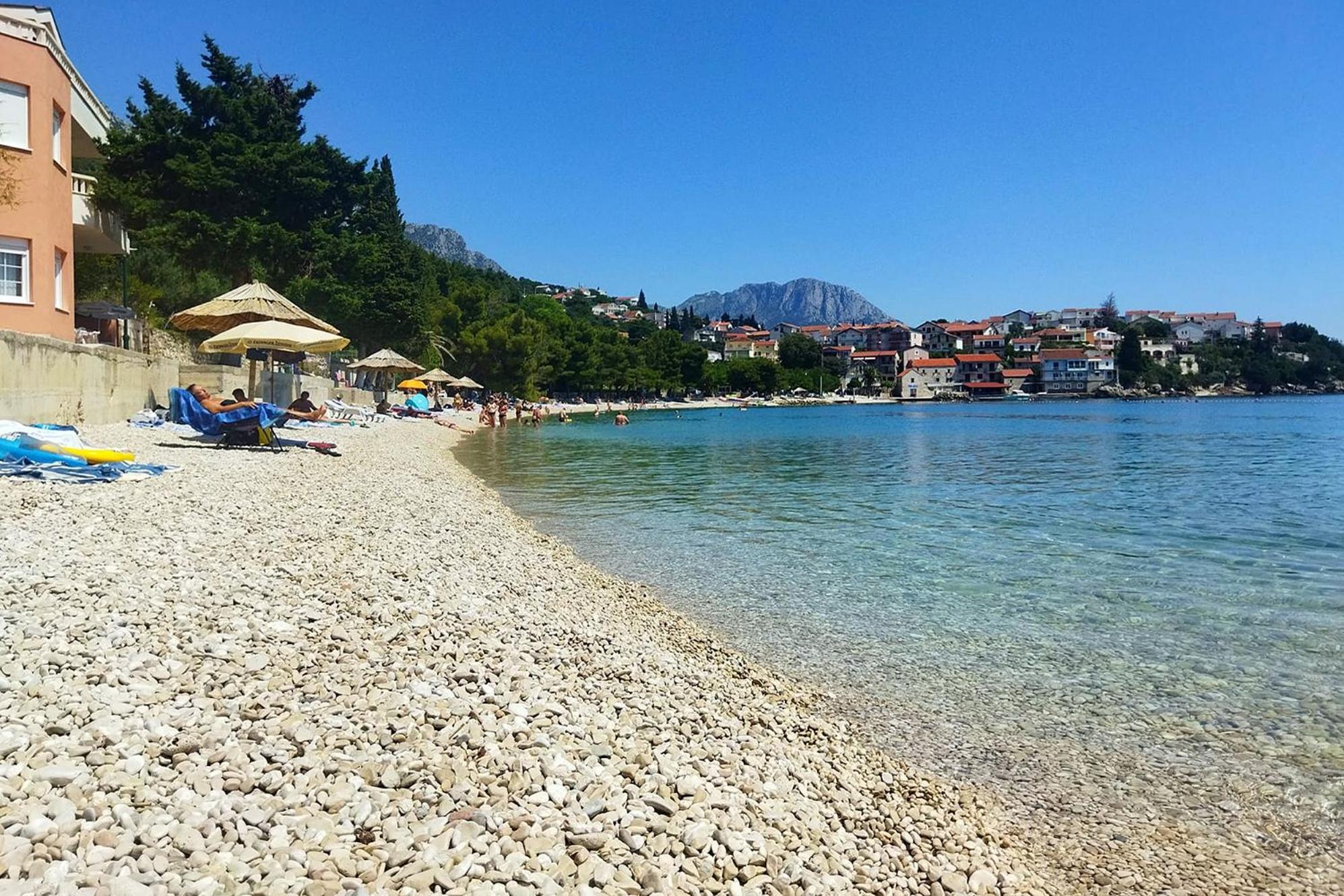 Apartments By The Sea Podaca, Makarska - 516 エクステリア 写真
